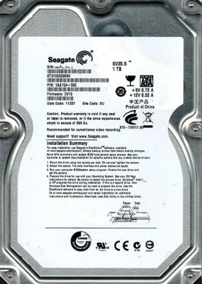 Produktbild von Seagate ST31000526SV SV35 1TB SATA 3,5"