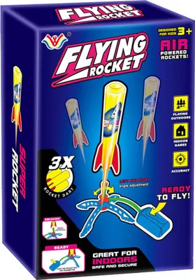Produktbild von Raketenabschussbasis mit 3 Schaumstoffpfeilen