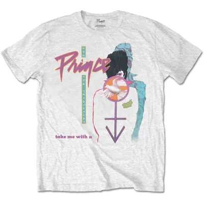 Produktbild von Prince Take Me With U White L T-Shirt