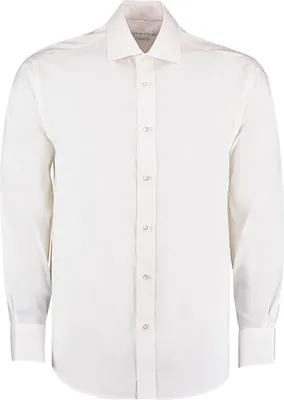 Produktbild von Kustom Kit Executive Premium Oxford Herren Business Hemd LA, Größe:17.5 (44cm), Farbe:Weiß
