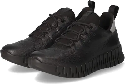 Produktbild von Ecco Damen Halbschuhe/ Schnürschuhe ECCO GRUUV W Schwarz GlattlederGröße:39