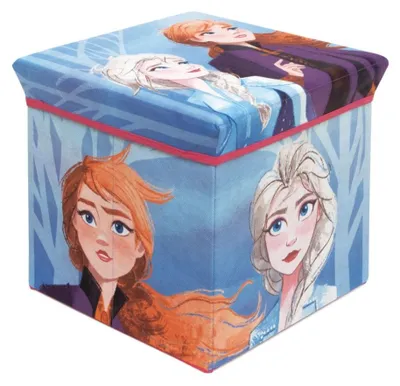 Image de Frozen - Tabouret de rangement - 30 x 30 x 30 cm