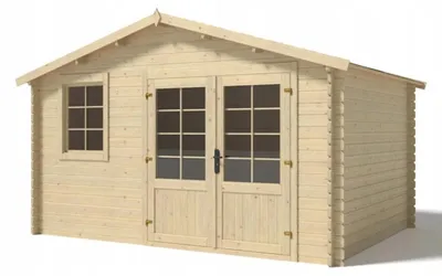 Produktbild von Gartenhaus, Gerätehaus 11.7m2 - 3.9x3m - 34mm