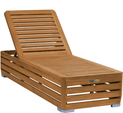 Productafbeelding van Tuinstoel, teakhout, Picardie, massief hout, weerbestendig