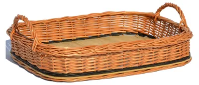 Produktbild von Sklep Wiklinowy Große rechteckige Wiklinowa Taca 49 cm