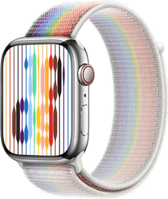 Produktbild von Apple Pride Edition Sport Loop Armband