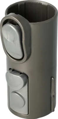 Produktbild von vhbw Staubsauger Adapter kompatibel mit Dyson DC37, DC37c, DC52, V6 (Alt auf Modern) - schwarz / rot