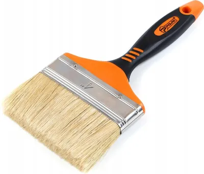 Produktbild von Flacher Pinsel ELITE, Naturborsten, 10 cm, Polax