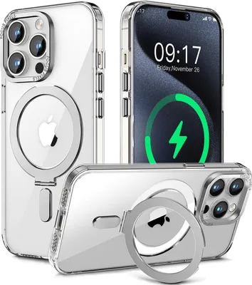 Produktbild von HandyhülleiPhone 15 Hülle mit MagSafe und Integriertem 9H Kameraschutz
