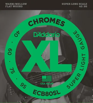 Obrázek produktu pro D'Addario ECB80SL Struny pro baskytaru