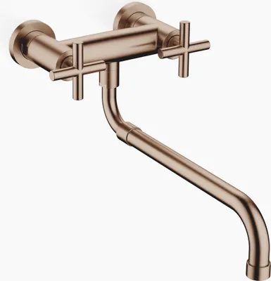 Produktbild von DORNBRACHT 31151892-42 Wand-Brückenbatt. mit herausziehbarem