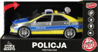 Obrázok produktu pre Auto Policja Moje Miasto Mega Creative 520399
