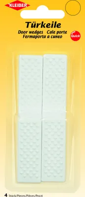 Immagine prodotto di KLEIBER 52107 KLEIBER Cuneo per porta, plastica, bianco