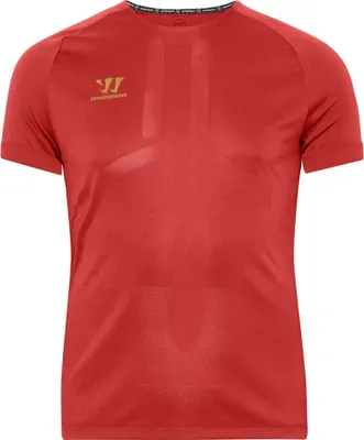 Produktbild von Warrior Aurum Tech Shirt Rot – Adler Berlin, Größe:S, Farbe:Rot