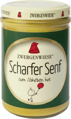 Produktbild von Senf - Scharf 160ml 6er Pack