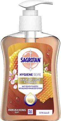 Image de Sagrotan Savon d'hygiène au miel de Manuka 3279910 250ml