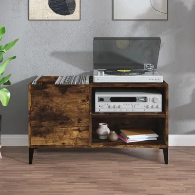 Produktbild von "2026 Aktion" Plattenschrank Skandinavisch - Hängeschrank - Räuchereiche 84,5x38x48 cm Holzwerkstoff DEMöbel 7785048