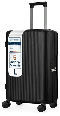 Immagine prodotto di Valigia rigida 4FLY Opacus PC da 24 pollici – Taglia L – Nero