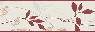 Obrázek produktu pro A.S. Création Bordüre Only Borders 9 creme rot 5,00 m x 0,17 m 249630