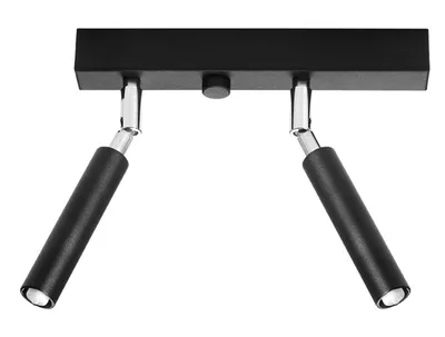 Zdjęcie produktu dla Listwa sufitowa EYETECH 2 czarny Sollux Lighting SL.0898