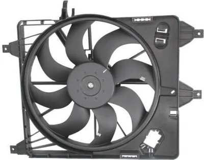 Produktbild von THERMOTEC D8R009TT Lüfter Motorkühlung Kühlerlüfter für RENAULT CLIO II (BB0/1/2, CB0/1/2) Wasserkühler Ø380mm