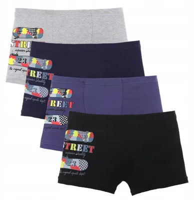Obrázek produktu pro Boxerky – spodní prádlo pro chlapce, velikost 116 – dětské spodní prádlo, 4 kusy – boxerky pro chlapce