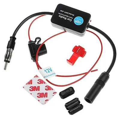 Autoradio-Antennenverstärker 12 V, AM/FM, Signalverstärker für Auto/LKW