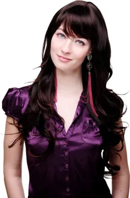 Produktbild von WIG ME UP Perücke, Locken, Braun, 9204S-2T33