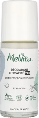 Produktbild von Melvita 86Z0069, Frauen, Deodorant, Roll-on Deodorant, Flasche, 50 ml, 24 h