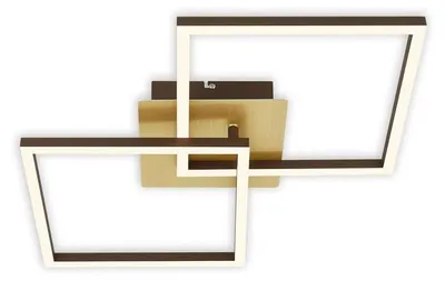 Produktbild von LED Deckenleuchte, gold-braun, 2x LED/11W