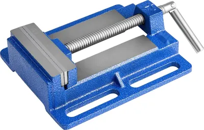 Immagine prodotto di Morsa meccanica - Morsa per trapano - Larghezza ganasce 152 mm - Struttura in ghisa - Elevata forza di serraggio - Guida precisa - Per la lavorazione del legno e del metallo