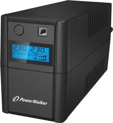 Zdjęcie produktu dla Zasilacz bezprzerwowy (UPS) PowerWalker VI 650 SHL FR Line-Interactive 0,65 kVA 360 W 2 gniazda AC