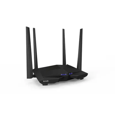 Produktbild von Tenda AC10U-EU, Wi-Fi 5 (802.11ac), Dual-Band (2,4 GHz/5 GHz), Ethernet/LAN, Schwarz, Tabletop-Router
