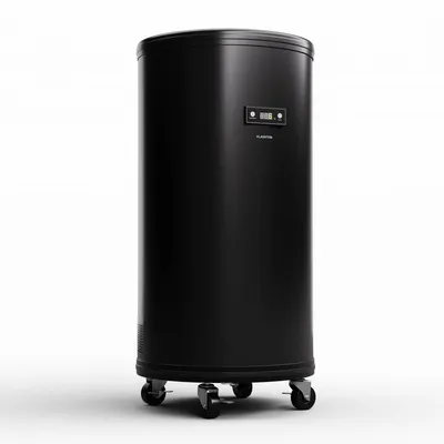 Zdjęcie produktu dla Lodówka Klarstein Beersafe L z wyświetlaczem LED, lodówka ze stali nierdzewnej do pomieszczeń, lodówka na napoje do użytku wewnątrz i na zewnątrz, lodówka na wino i napoje, lodówka o pojemności 75 l z widocznością 360°, 0–16°C