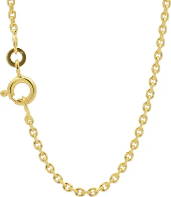 Produktbild von Ankerkette diamantiert Länge 45cm - Breite 1,7mm - 333-8 Karat Gold