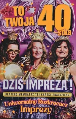 Immagine prodotto di 279 Abbonamento JCX per il 40° compleanno di una donna con gioco
