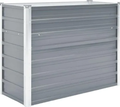 Produktbild von vidaXL Garten-Hochbeet Verzinkter Stahl 100x40x77 cm Grau
