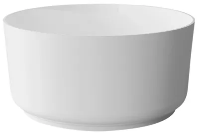 Produktbild von ESTATIS Gussmarmor-Badewanne ø110x51cm, weiß matt
