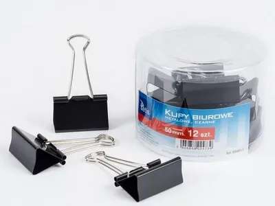 Productafbeelding van Kantoorclip, 50 mm, verpakking van 12 stuks. TETIS