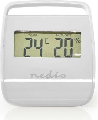 Obrázek produktu pro Digitální teploměr | Vnitřní | Vnitřní teplota | Vnitřní vlhkost | Bílý