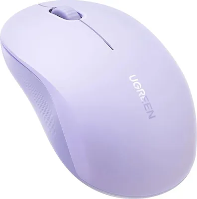 Produktbild von Kabellose Maus, Bluetooth 5.4, 2.4 GHz USB-A, 4000 DPI, Ugreen M331, Violett