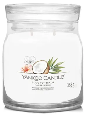 Produktbild von Yankee Candle Coconut Beach, Zylinder, Weiß, 1 Stück(e)