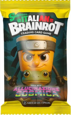 Produktbild von Skifidol Italian Brainrot TCG Beta Serie - 6 Pack's (1 Pack beinhalten 7 Karten - insgesamt 42 Sammelkarten)