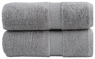 Immagine prodotto di vidaXL Asciugamani Premium SOLUND, 2 pezzi, grigio, 30x30 cm, 600 g/m²