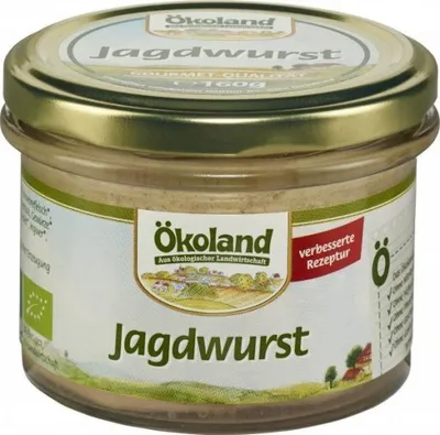 Obrázek produktu pro Lovecká klobása - sklenice 160g