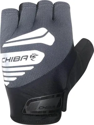 Produktbild von CHIBA Air Plus Reflex - Radhandschuhe L dunkelgrau, gepolstert & atmungsaktiv