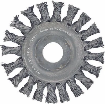 Produktbild von Format Rundbürste Stahl gezopft 115x mm