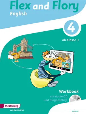 Produktbild von Flex and Flory 3/4. Workbook 4 mit Schüler-Audio-CD und Diagnoseheft