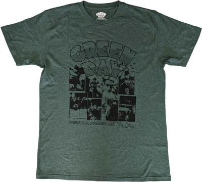 Immagine prodotto di Green Day - Maglietta "Dookie" per uomo/donna Unisex RO5640 (L) (Verde)