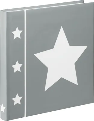Immagine prodotto di Hama Skies Jumbo grigio 30x30 60 pagine bianche 2335